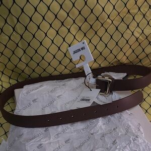 Jason Wu Chocolate Leather Belt